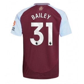 Billiga Aston Villa Leon Bailey #31 Hemmatröja 2024-25 Kortärmad